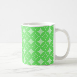 Mug Motif de shippo vert citron