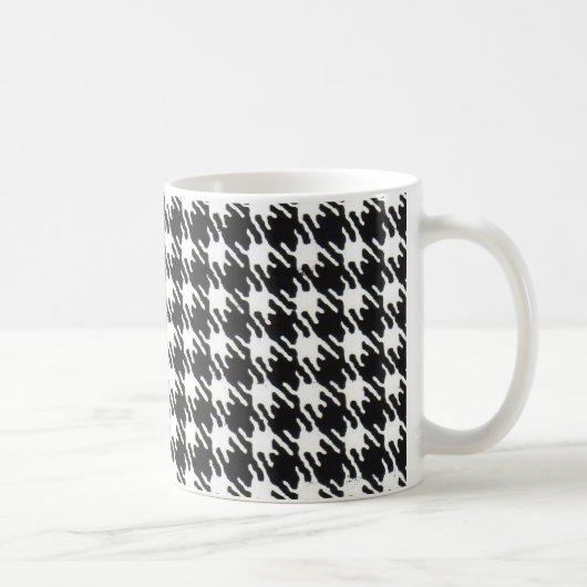 Mug Motif de socle noir et blanc personnalisable (Droite)