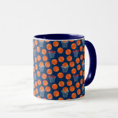 Mug Motif de sport de baseball (Devant droit)