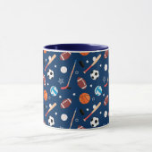 Mug Motif de sport de baseball (Centre)