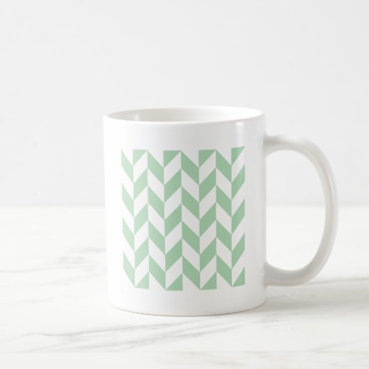 Mug Motif de squelette vert à la menthe (Droite)