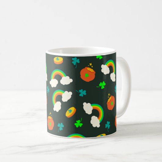 Mug Motif de St Paddy (Devant droit)