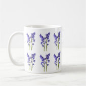Mug Motif de structure Bluebells (Gauche)