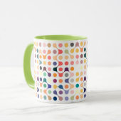 Mug Motif de structure moléculaire (Devant gauche)