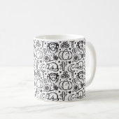 Mug Motif de style Halloween, (Devant droit)
