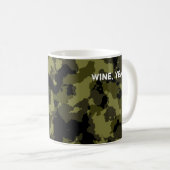 Mug Motif de style militaire camouflage (Devant droit)
