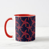 Mug Motif de style poisson étoilé (Gauche)
