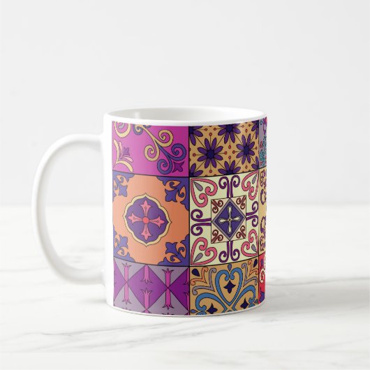 Mug Motif de style Talavera (Gauche)