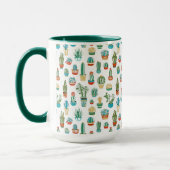 Mug Motif de Succulents (Gauche)