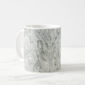 Mug Motif de surface en marbre gris (Devant gauche)