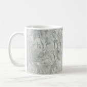 Mug Motif de surface en marbre gris (Gauche)