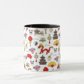Mug Motif de symboles de la Chine (Centre)