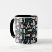 Mug Motif de symboles de la France | (Devant gauche)