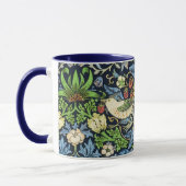 Mug Motif de tapisserie d'oiseau et de fleur de (Gauche)