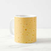 Mug Motif de texture de fromage (Devant gauche)