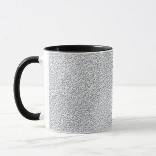 Mug Motif de texture en pierre grise en béton