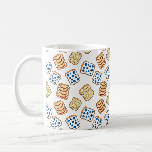 Mug Motif de toast (Gauche)