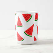Mug Motif de tranche de pastèque sucrée (Centre)