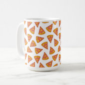 Mug Motif de tranche Pizza Fun (Devant gauche)