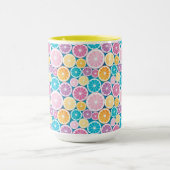Mug Motif de tranches d'agrumes (Centre)