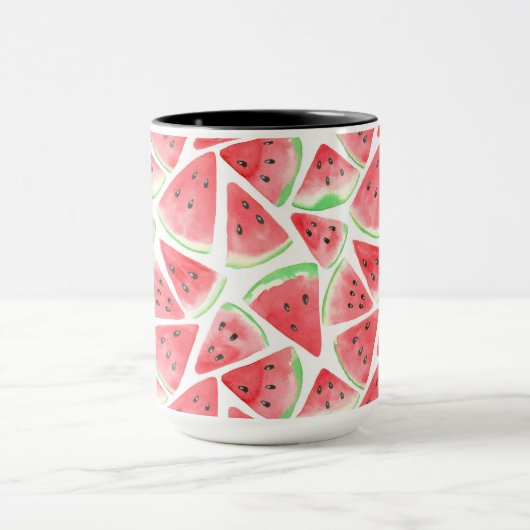 Mug Motif de tranches de pastèque (Centre)