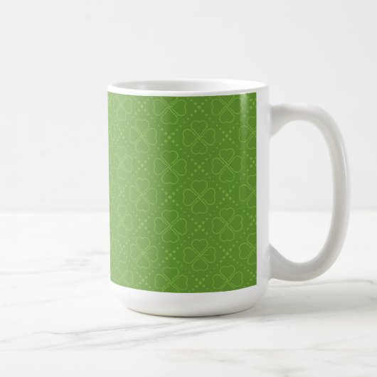 Mug Motif de trèfle de coeur (Droite)