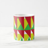 Mug Motif de triangle coloré (Centre)