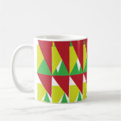 Mug Motif de triangle coloré (Gauche)