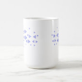 Mug Motif de triangle coloré unique & citations (Centre)