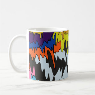 Mug Motif de trippage Super coloré à goutte liquide