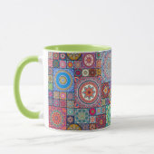 Mug Motif de tuile de Mandala (Gauche)