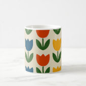 Mug Motif de tulipe coloré (Centre)