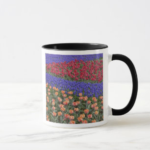 Mug Motif de tulipes et de fleurs de muscari, 3