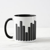 Mug Motif de tuyau (Gauche)