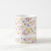 Mug Motif de typographie de papillon moderne (Centre)