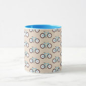 Mug Motif de vélo bicyclette (Centre)