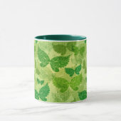 Mug Motif de vert de ressort (Centre)