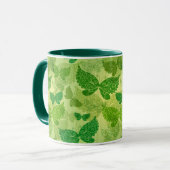 Mug Motif de vert de ressort (Devant gauche)
