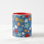 Mug Motif de vie sous-marine (Centre)