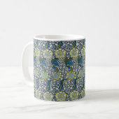 Mug Motif de William Morris Kennet (bleu) (Devant gauche)