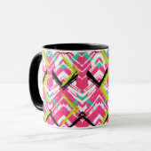 Mug Motif de zag de Zig rose-main (Devant gauche)