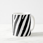 Mug Motif de zèbre (Devant droit)