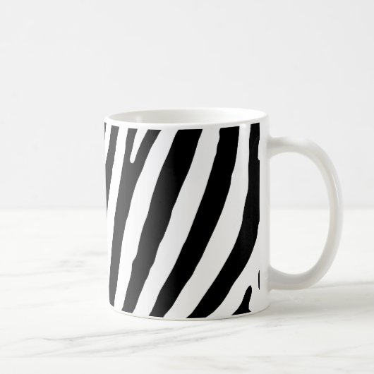 Mug Motif de zèbre (Droite)