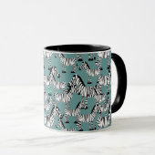 Mug Motif de zèbre (Devant droit)