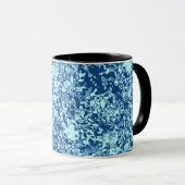 Mug Motif d'eau no 1 Black BG (Devant droit)