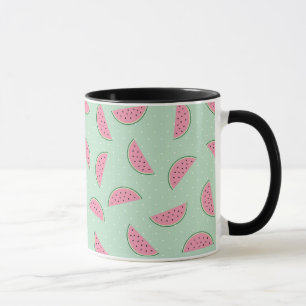 Mug Motif d'éclaboussure de peinture de fruit tropica