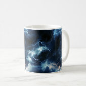 Mug Motif d'éclairage par orage (Devant droit)
