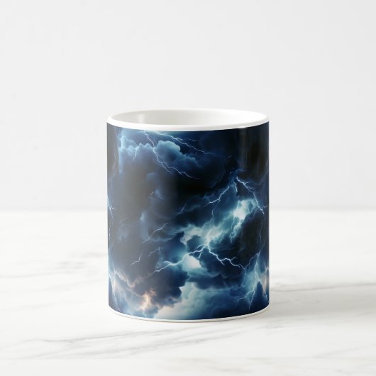 Mug Motif d'éclairage par orage (Centre)
