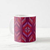 Mug Motif décoratif Tribal Textile Africain (Devant gauche)