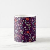 Mug Motif décorative fleurie sans couture. (Centre)